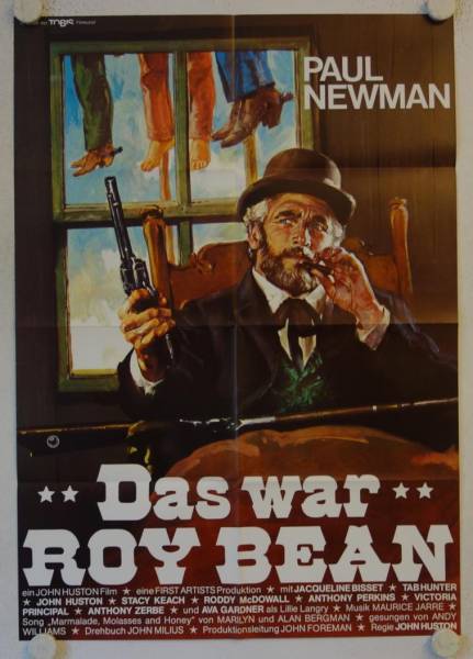 Das war Roy Bean originales deutsches Filmplakat